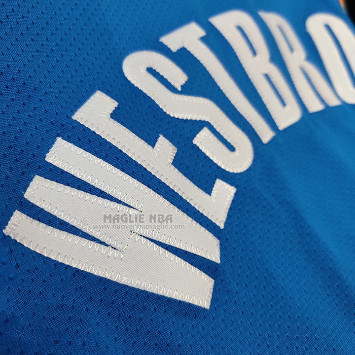 Maglia
 Russell Westbrook NO 0 Oklahoma City Thunder Icon Autentico
 Blu
